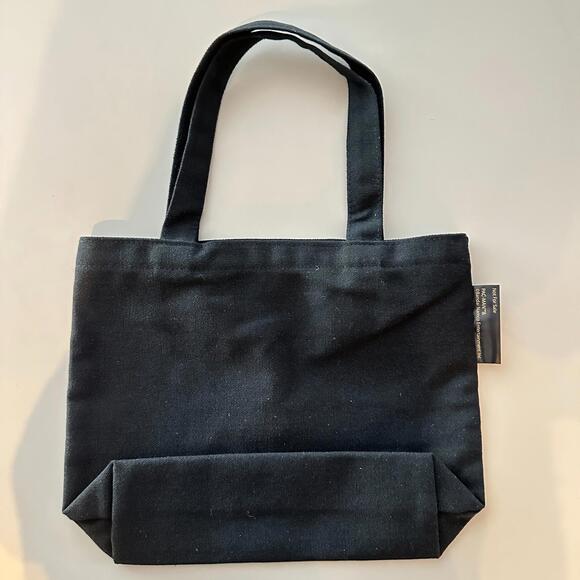 Bobbi Bromw x Pac-man Black Canvas Tote NWOT - Picture 2 of 4